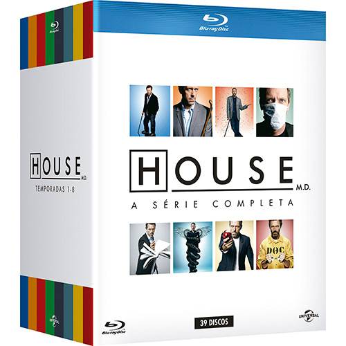 Tamanhos, Medidas e Dimensões do produto Blu-Ray - House M. D. - a Série Completa (39 Discos)
