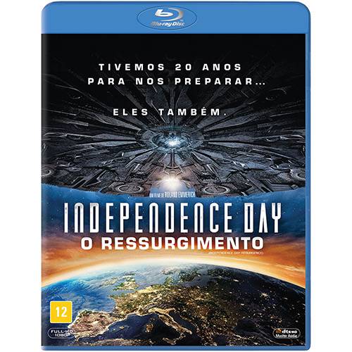 Tamanhos, Medidas e Dimensões do produto Blu-ray - Independence Day: o Ressurgimento