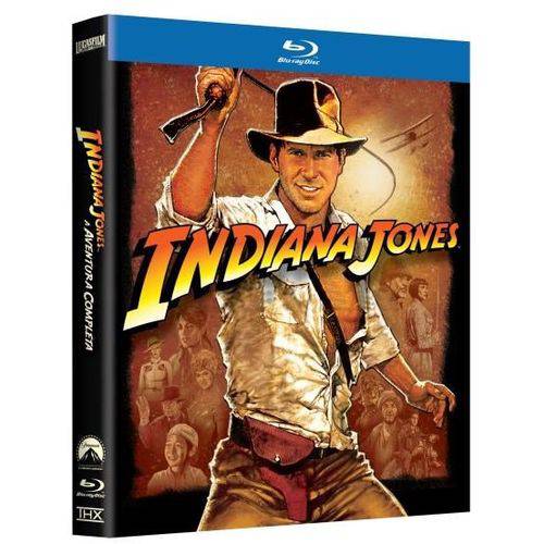 Tamanhos, Medidas e Dimensões do produto Blu-ray - Indiana Jones - a Coleção Completa - Edição de Colecionador