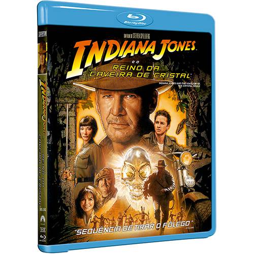 Tamanhos, Medidas e Dimensões do produto Blu-Ray - Indiana Jones e o Reino da Caveira de Cristal