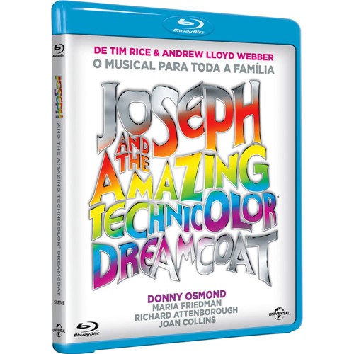 Tamanhos, Medidas e Dimensões do produto Blu-ray Joseph And The Amazing Technicolor