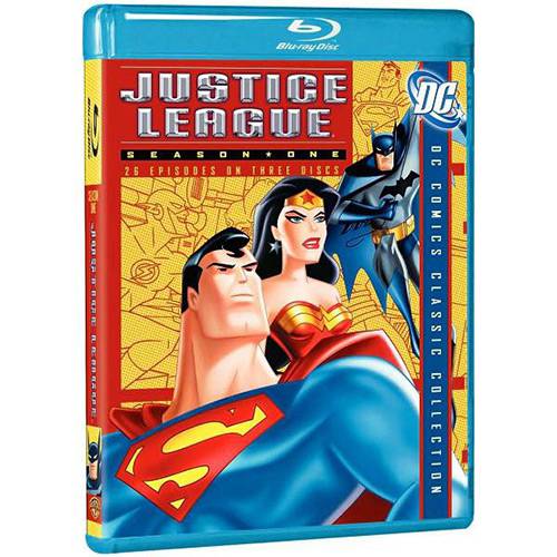 Tamanhos, Medidas e Dimensões do produto Blu-ray Justice League: Season 1- Importado - Triplo