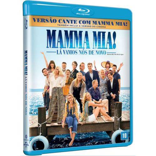 Tamanhos, Medidas e Dimensões do produto Blu-ray - Mamma Mia 2 - Lá Vamos Nós de Novo