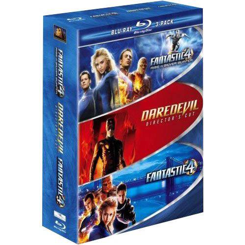 Tamanhos, Medidas e Dimensões do produto Blu-Ray Marvel 3 Pack (Box)