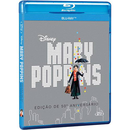 Tamanhos, Medidas e Dimensões do produto Blu-ray Mary Poppins - Edição 50º Aniversário