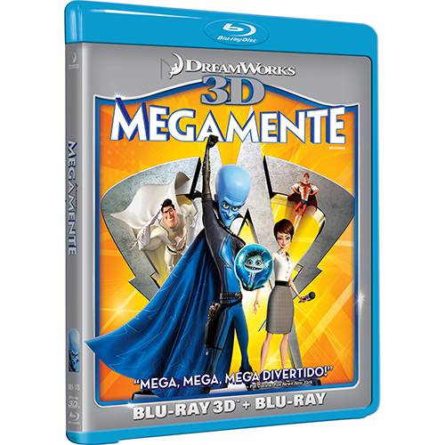 Tamanhos, Medidas e Dimensões do produto Blu-ray Megamente (Blu-ray + Blu-ray 3D)