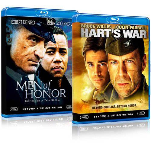 Tamanhos, Medidas e Dimensões do produto Blu-ray Men Of Honor / Hart´s War- Importado - Duplo