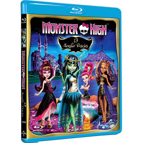 Tamanhos, Medidas e Dimensões do produto Blu-ray Monster High: 13 Monster Desejos