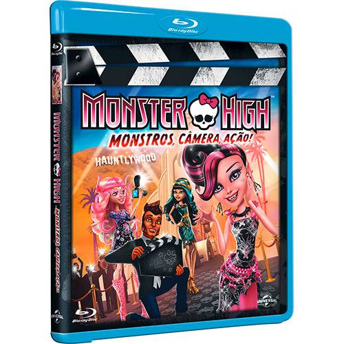 Tamanhos, Medidas e Dimensões do produto Blu-ray - Monster High - Monstros, Câmera, Ação!