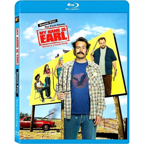 Tamanhos, Medidas e Dimensões do produto Blu-ray My Name Is Earl: Season 4 - 4 Discos - Importado