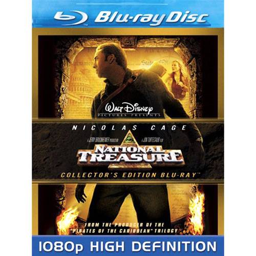 Tamanhos, Medidas e Dimensões do produto Blu-Ray National Treasure (Importado)