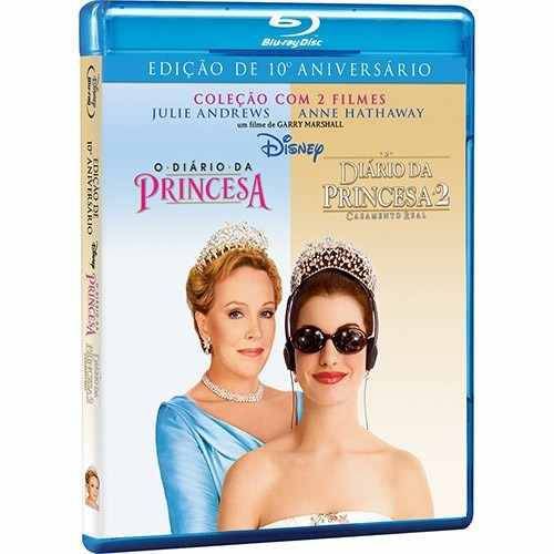 Tamanhos, Medidas e Dimensões do produto Blu-ray - o Diário da Princesa - Edição de 10º Aniversário - Coleção Completa