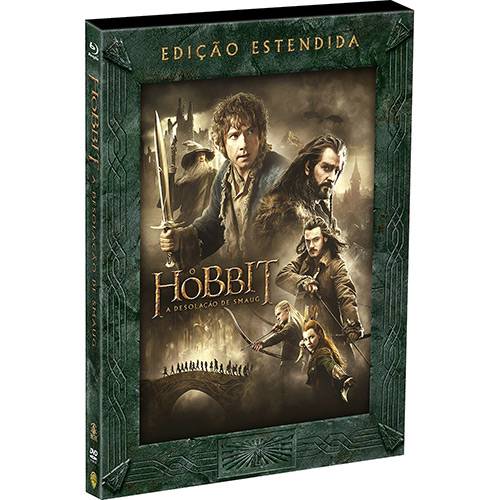 Tamanhos, Medidas e Dimensões do produto Blu-ray - o Hobbit - a Desolação de Smaug - Edição Estendida (3 Discos)