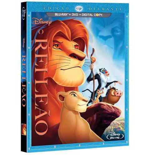 Tamanhos, Medidas e Dimensões do produto Blu-ray - o Rei Leão - Edição Diamante (Blu-ray + DVD + Cópia Digital)