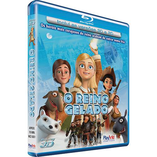 Tamanhos, Medidas e Dimensões do produto Blu-Ray - o Reino Gelado (Blu-Ray + Blu-Ray 3D)