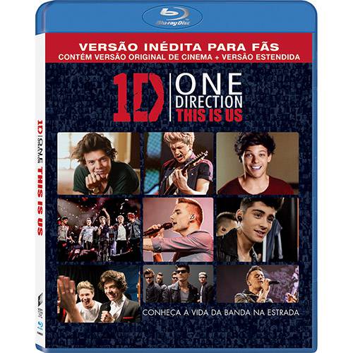 Tamanhos, Medidas e Dimensões do produto Blu-Ray - One Direction - This Is Us