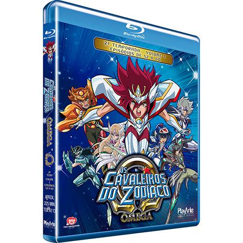 Tamanhos, Medidas e Dimensões do produto Blu-ray - os Cavaleiros do Zodíaco: Ômega - 2ª Temporada Vol. 1 - Episódios de 52 a 60