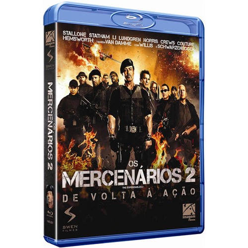 Tamanhos, Medidas e Dimensões do produto Blu-Ray - os Mercenários 2