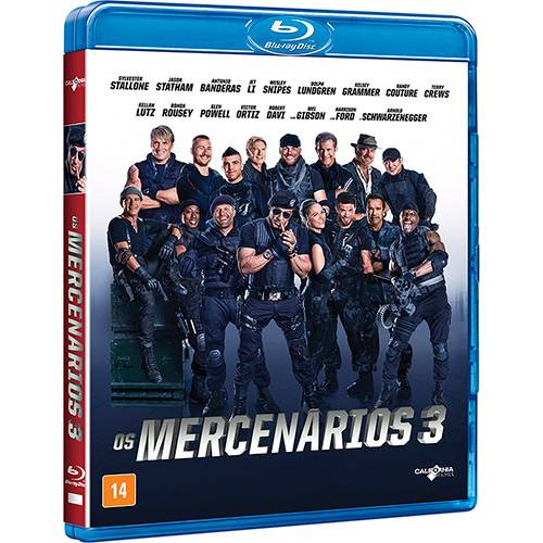 Tamanhos, Medidas e Dimensões do produto Blu-ray - os Mercenários 3