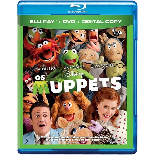 Tamanhos, Medidas e Dimensões do produto Blu-ray os Muppets (DVD+ Blu-ray + Cópia Digital)