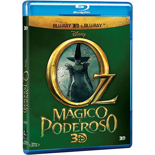 Tamanhos, Medidas e Dimensões do produto Blu-ray - Oz: Mágico e Poderoso 3D (Blu-ray + Blu-ray 3D)