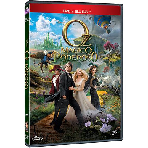 Tamanhos, Medidas e Dimensões do produto Blu-ray - Oz: Mágico e Poderoso (DVD + Blu-ray)