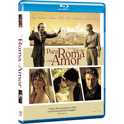 Tamanhos, Medidas e Dimensões do produto Blu-Ray - para Roma com Amor