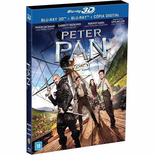 Tamanhos, Medidas e Dimensões do produto Blu-ray - Peter Pan (3D + 2D) - Edição com Luva Lenticular