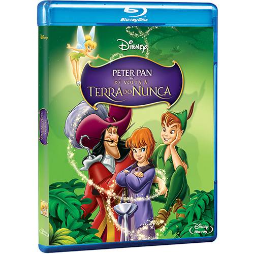 Tamanhos, Medidas e Dimensões do produto Blu-Ray Peter Pan em de Volta à Terra do Nunca (1 Disco)