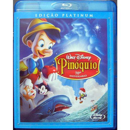 Tamanhos, Medidas e Dimensões do produto Blu-ray - Pinóquio - Edição Platinum