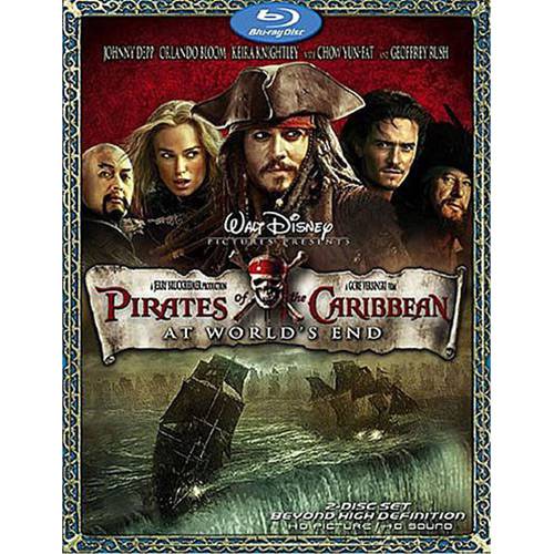 Tamanhos, Medidas e Dimensões do produto Blu-ray Pirates Of The Caribbean: At World´s End- Importado - Duplo