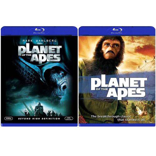 Tamanhos, Medidas e Dimensões do produto Blu-ray Planet Of The Apes (1968) / Planet Of The Apes (2001) - Importado