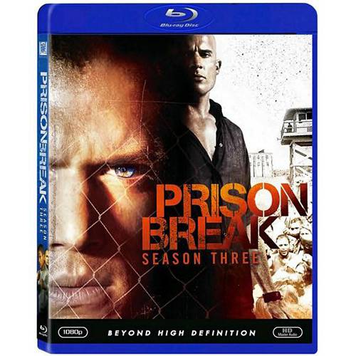 Tamanhos, Medidas e Dimensões do produto Blu-ray Prison Break: Season 3- Importado - Triplo