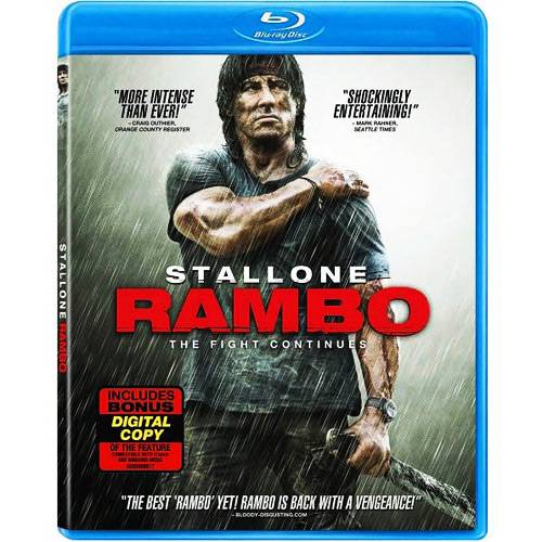 Tamanhos, Medidas e Dimensões do produto Blu-ray Rambo - Importado