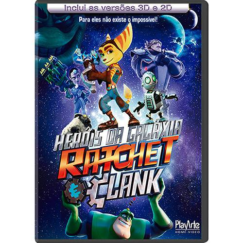 Tamanhos, Medidas e Dimensões do produto Blu-ray Ratched e Clank: Heróis da Galáxia