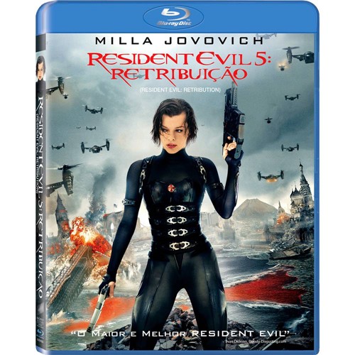 Tamanhos, Medidas e Dimensões do produto Blu-ray Resident Evil 5: Retribuição