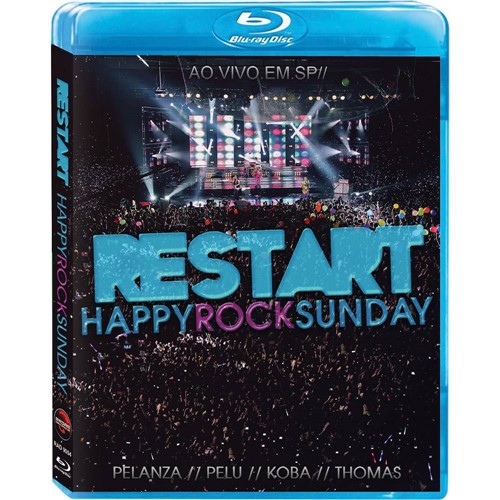 Tamanhos, Medidas e Dimensões do produto Blu-ray Restart - Happy Rock Sunday