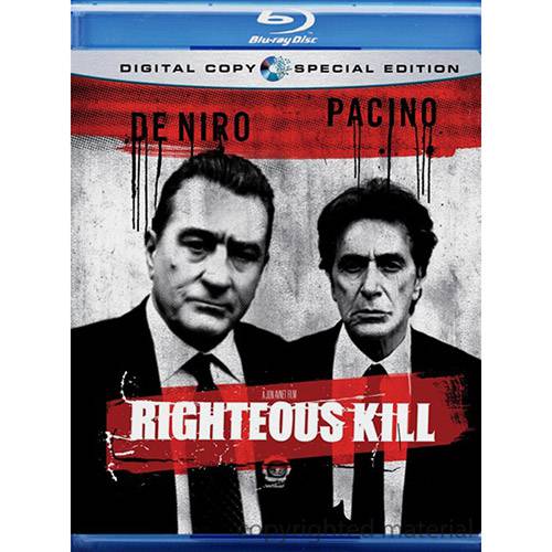 Tamanhos, Medidas e Dimensões do produto Blu-Ray Righteous Kill (Importado)