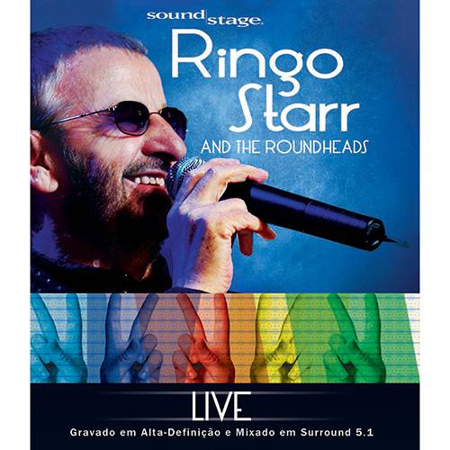 Tamanhos, Medidas e Dimensões do produto Blu-ray Ringo Starr - Live At Soundstage