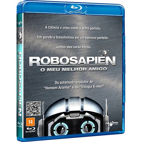 Tamanhos, Medidas e Dimensões do produto Blu-Ray - Robosapien: o Meu Melhor Amigo