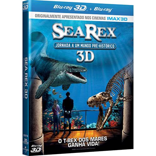 Tamanhos, Medidas e Dimensões do produto Blu-ray Sea Rex 3D: Jornada ao Mundo Pré-Histórico