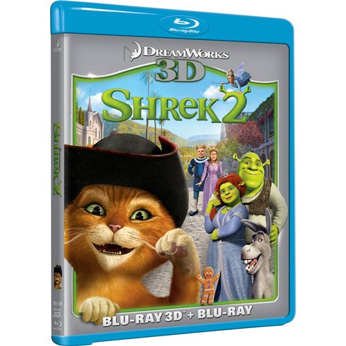 Tamanhos, Medidas e Dimensões do produto Blu-ray Shrek 2 (Blu-ray + Blu-ray 3D)