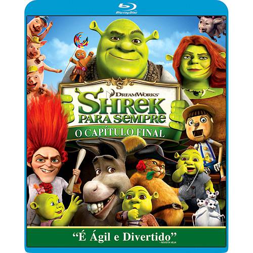 Tamanhos, Medidas e Dimensões do produto Blu-ray Shrek para Sempre