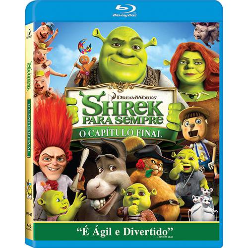 Tamanhos, Medidas e Dimensões do produto Blu-ray - Shrek para Sempre
