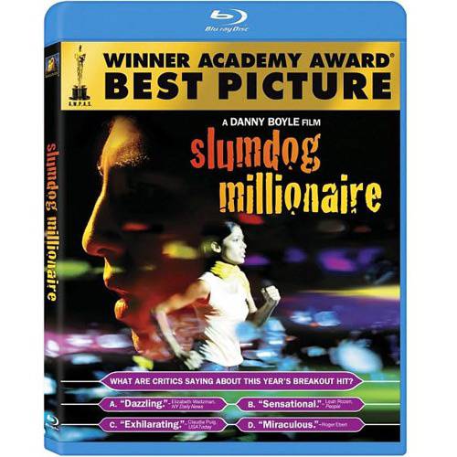 Tamanhos, Medidas e Dimensões do produto Blu-ray Slumdog Millionaire- Importado - Duplo