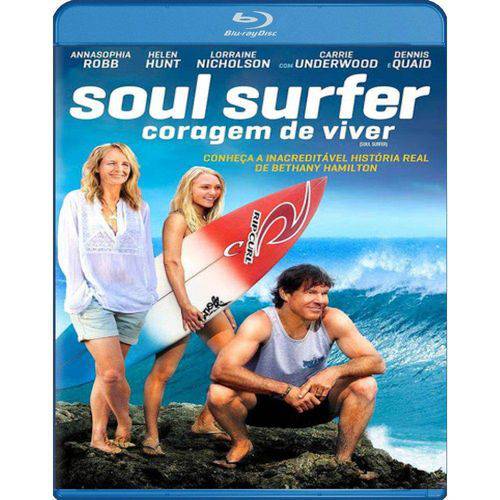 Tamanhos, Medidas e Dimensões do produto Blu-Ray Soul Surfer - Coragem de Viver - Annasophia Robb, Dennis Quaid