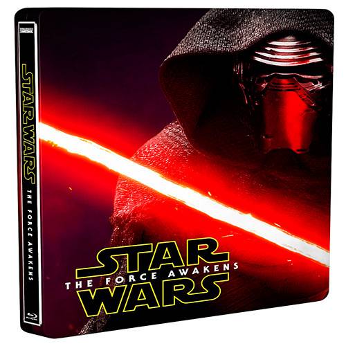 Tamanhos, Medidas e Dimensões do produto Blu-ray - Star Wars - o Despertar da Força [Edição em Steelbook - 2 Discos]
