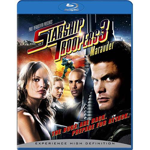 Tamanhos, Medidas e Dimensões do produto Blu-ray Starship Troopers 3: Marauder - Importado