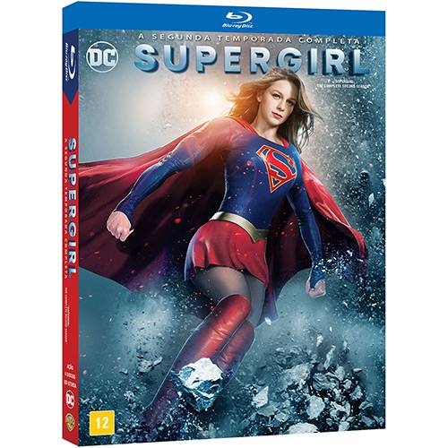 Tamanhos, Medidas e Dimensões do produto Blu-ray - Supergirl: a 2ª Temporada Completa