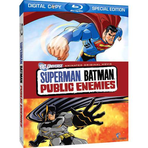 Tamanhos, Medidas e Dimensões do produto Blu-Ray Superman Batman: Public Enemies - Special Edition